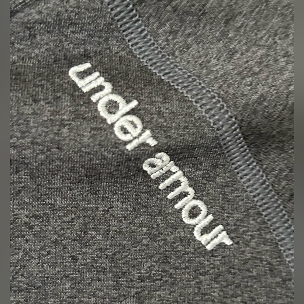 Under Armour Dark Gray Quarter-Zip Performance Hoodie - Picture 4 of 4